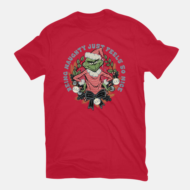 Naughty Grinch-Womens-Basic-Tee-momma_gorilla