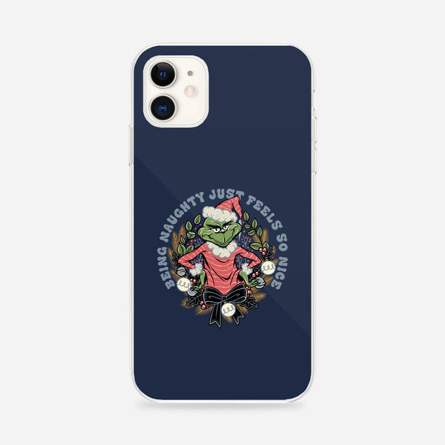 Naughty Grinch-iPhone-Snap-Phone Case-momma_gorilla