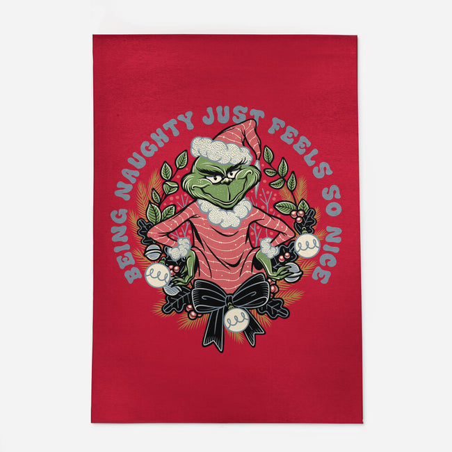 Naughty Grinch-None-Outdoor-Rug-momma_gorilla