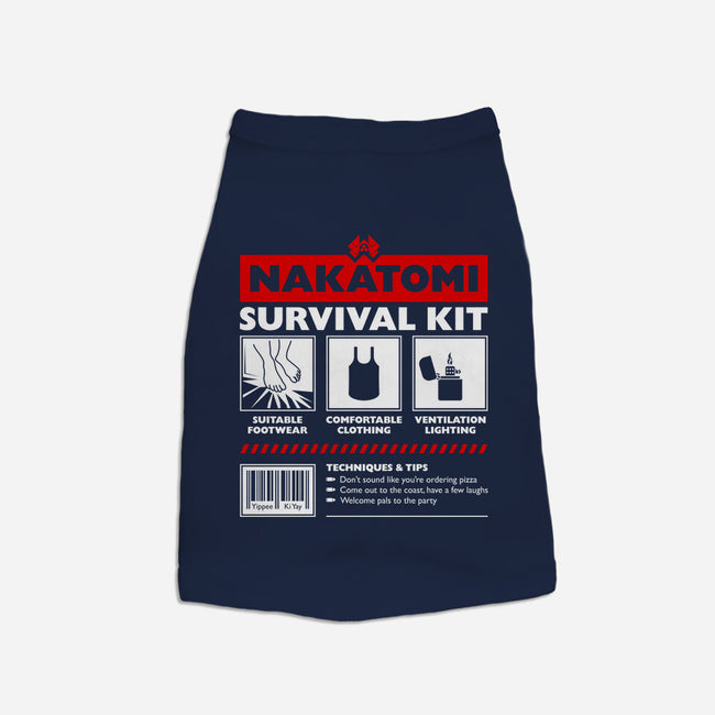 Nakatomi Survival Kit-Dog-Basic-Pet Tank-rocketman_art