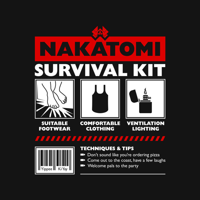 Nakatomi Survival Kit-Womens-Basic-Tee-rocketman_art