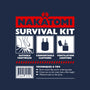 Nakatomi Survival Kit-Womens-V-Neck-Tee-rocketman_art