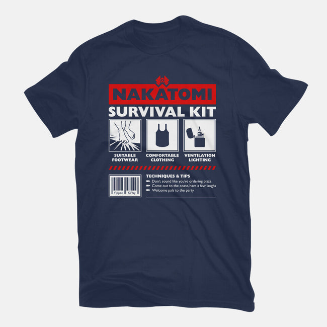 Nakatomi Survival Kit-Youth-Basic-Tee-rocketman_art
