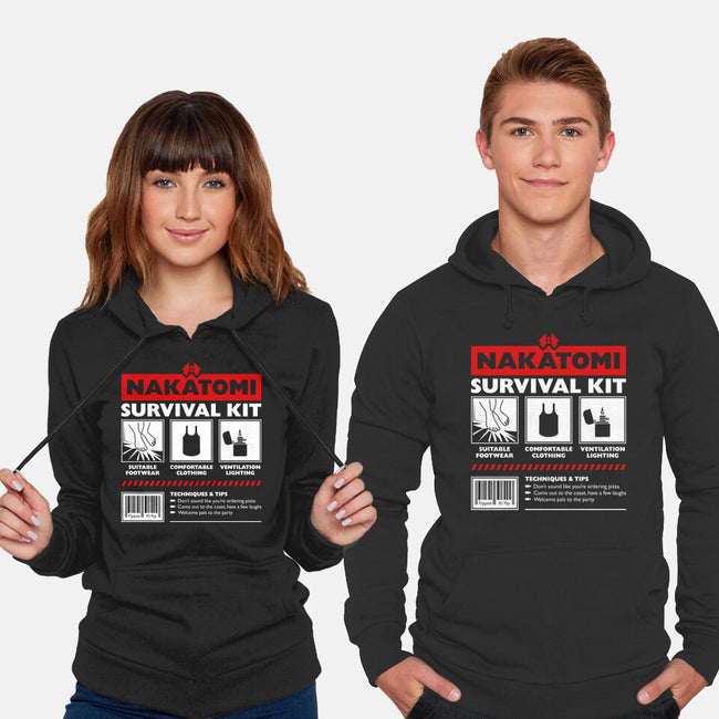 Nakatomi Survival Kit-Unisex-Pullover-Sweatshirt-rocketman_art