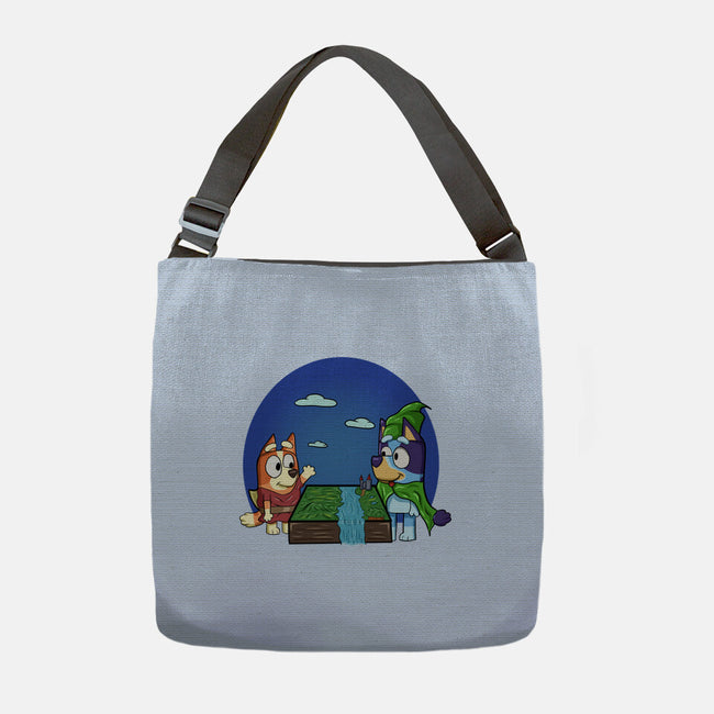 An Adventure With My Sister-None-Adjustable Tote-Bag-nickzzarto