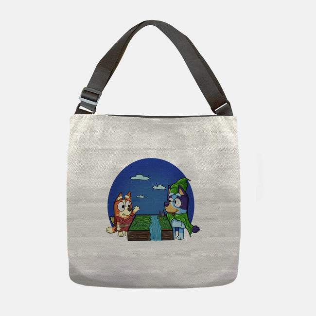 An Adventure With My Sister-None-Adjustable Tote-Bag-nickzzarto