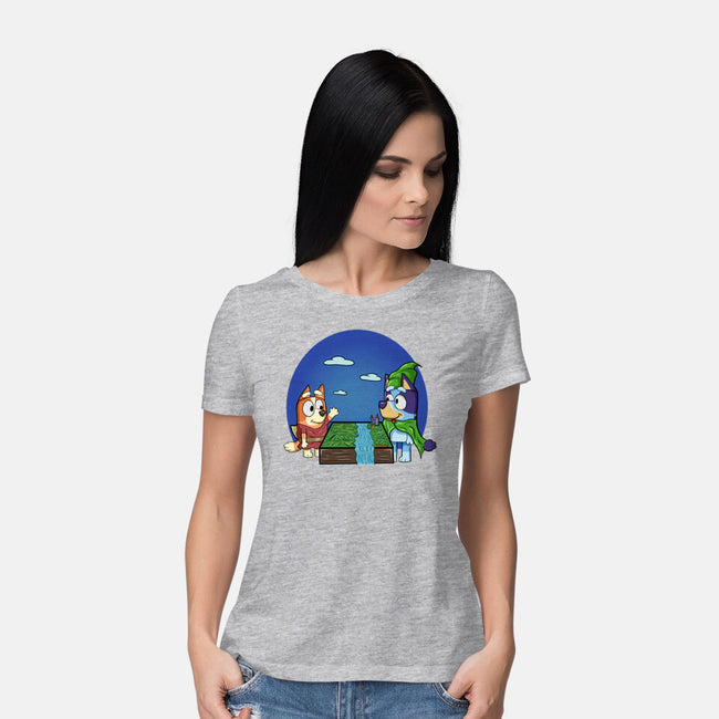 An Adventure With My Sister-Womens-Basic-Tee-nickzzarto