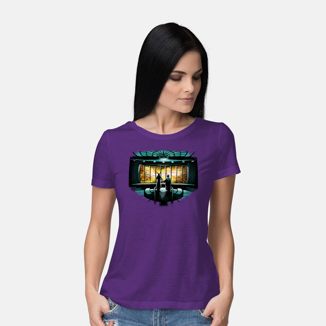 Temporal Mayhem-Womens-Basic-Tee-zascanauta