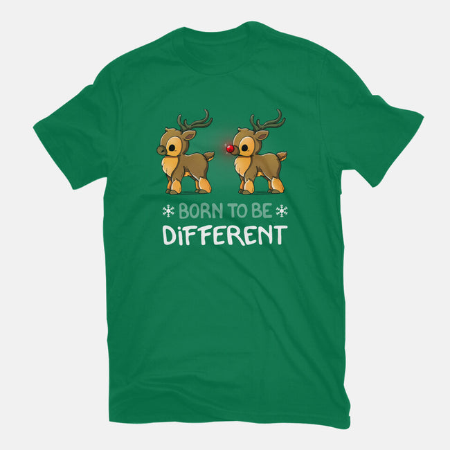 Born To Be Different-Womens-Fitted-Tee-Vallina84
