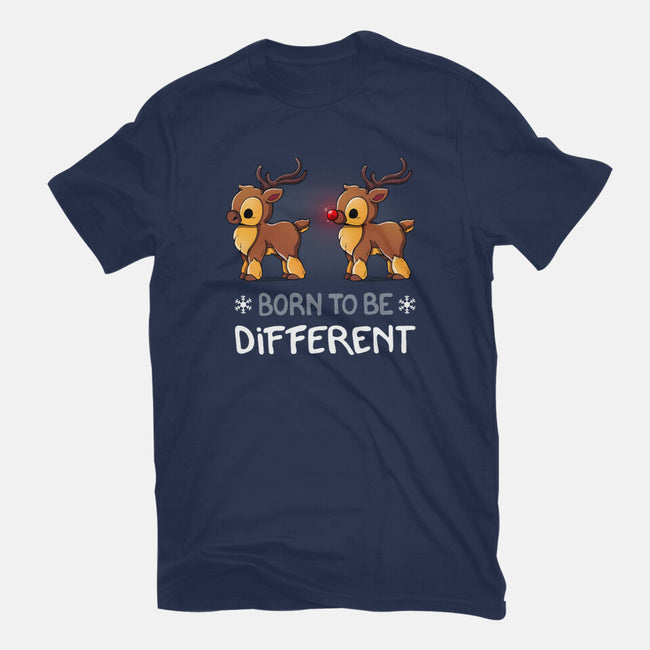 Born To Be Different-Womens-Fitted-Tee-Vallina84