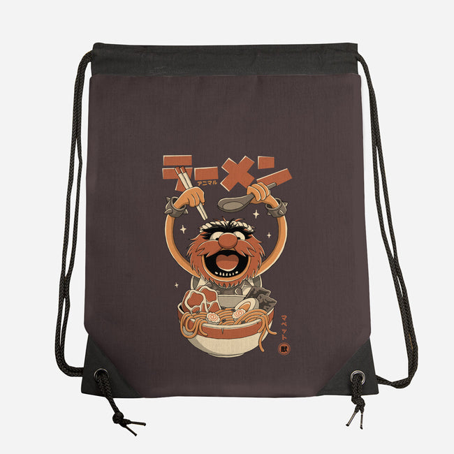 Ramen Mayhem-None-Drawstring-Bag-retrodivision