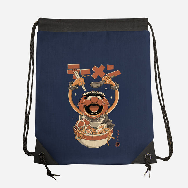 Ramen Mayhem-None-Drawstring-Bag-retrodivision