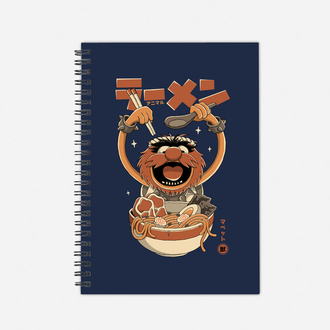 Ramen Mayhem-None-Dot Grid-Notebook-retrodivision