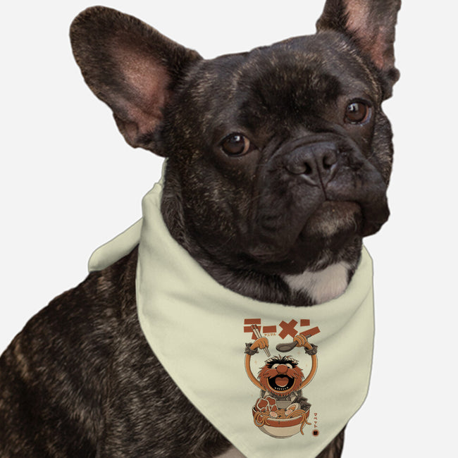 Ramen Mayhem-Dog-Bandana-Pet Collar-retrodivision