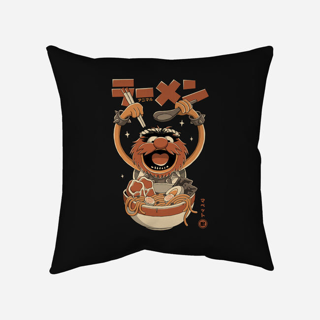 Ramen Mayhem-None-Non-Removable Cover w Insert-Throw Pillow-retrodivision