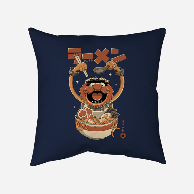 Ramen Mayhem-None-Removable Cover-Throw Pillow-retrodivision