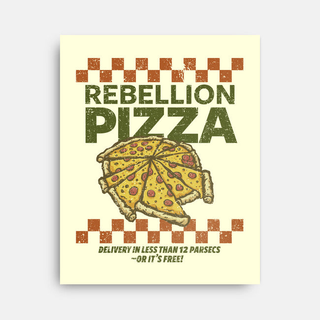Rebellion Pizza-None-Stretched-Canvas-kg07