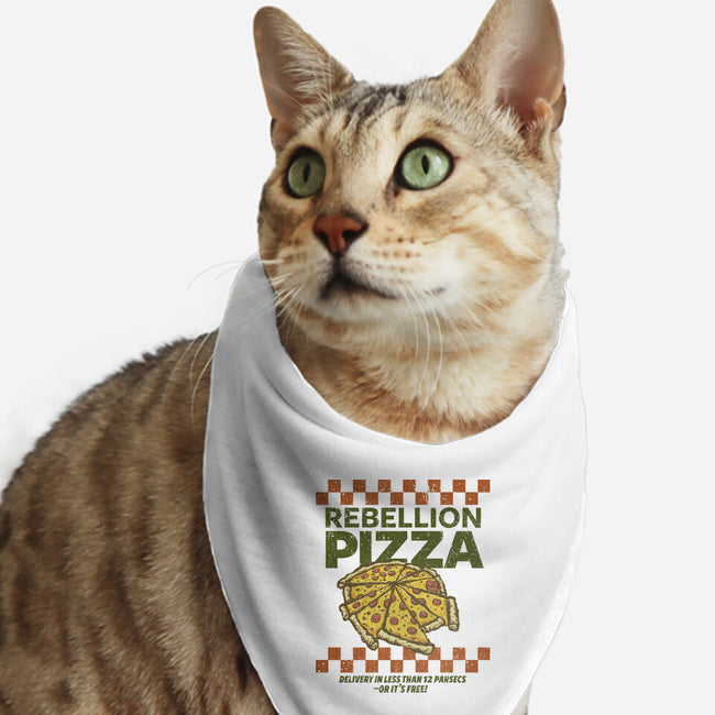 Rebellion Pizza-Cat-Bandana-Pet Collar-kg07