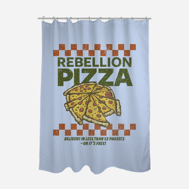 Rebellion Pizza-None-Polyester-Shower Curtain-kg07