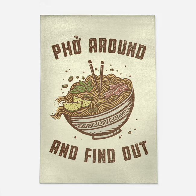 Pho Around And Find Out-None-Outdoor-Rug-kg07