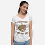 Pho Around And Find Out-Womens-V-Neck-Tee-kg07