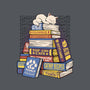 Cat Books Feline Library-None-Zippered-Laptop Sleeve-tobefonseca