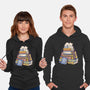 Cat Books Feline Library-Unisex-Pullover-Sweatshirt-tobefonseca