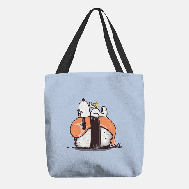 Sushi Friends-None-Basic Tote-Bag-retrodivision