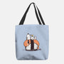 Sushi Friends-None-Basic Tote-Bag-retrodivision