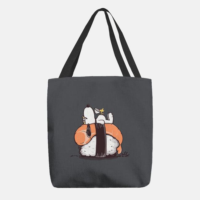 Sushi Friends-None-Basic Tote-Bag-retrodivision