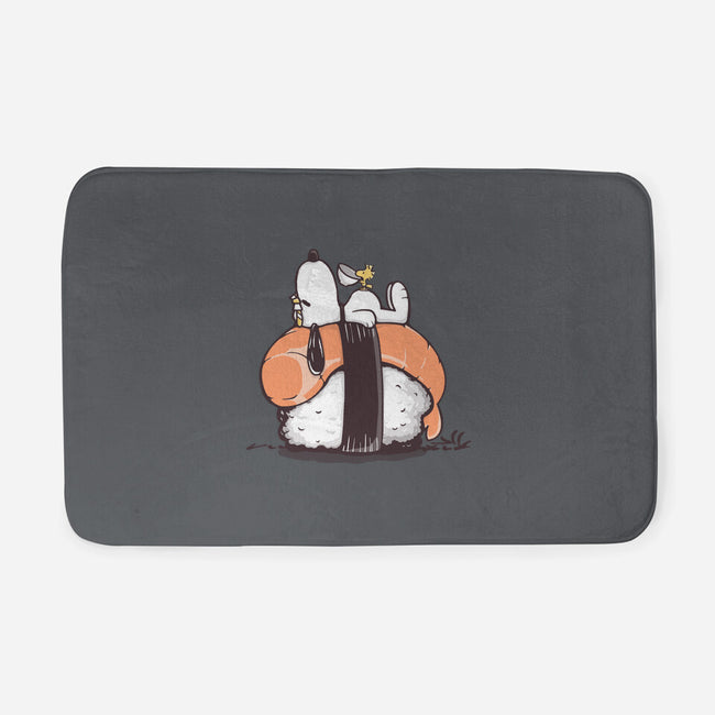 Sushi Friends-None-Memory Foam-Bath Mat-retrodivision