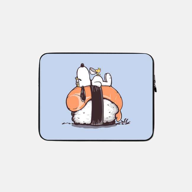 Sushi Friends-None-Zippered-Laptop Sleeve-retrodivision