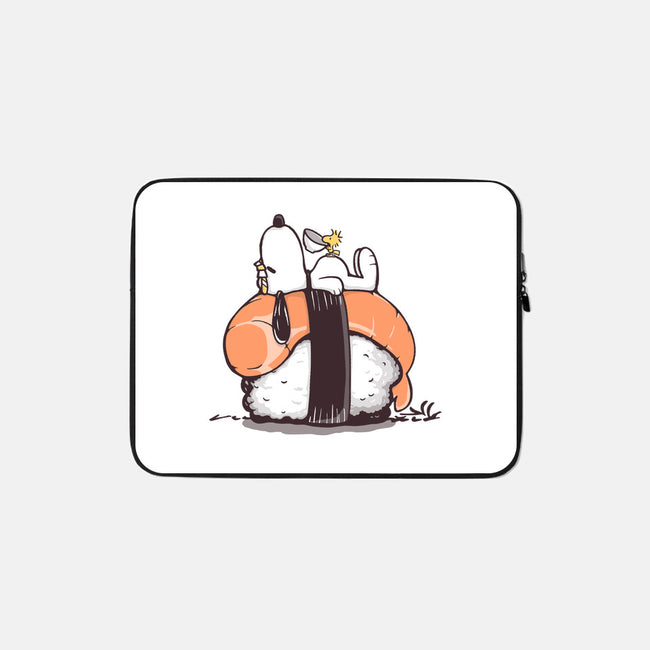 Sushi Friends-None-Zippered-Laptop Sleeve-retrodivision