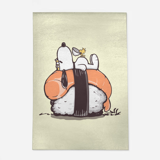 Sushi Friends-None-Outdoor-Rug-retrodivision