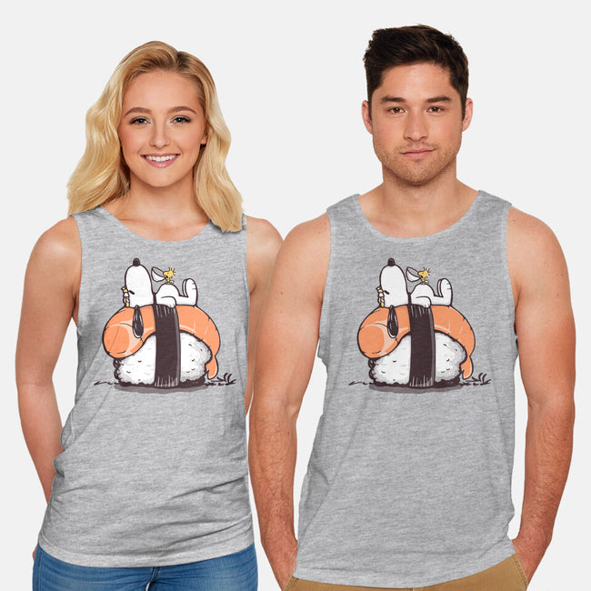 Sushi Friends-Unisex-Basic-Tank-retrodivision