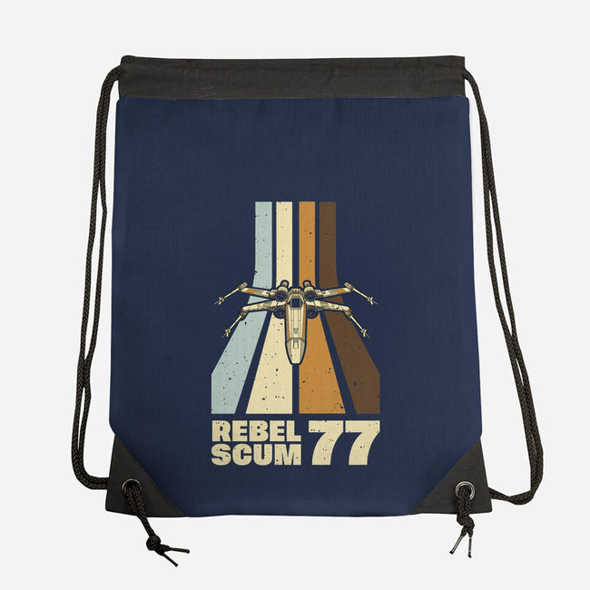 Retro Vintage Scum-None-Drawstring-Bag-retrodivision