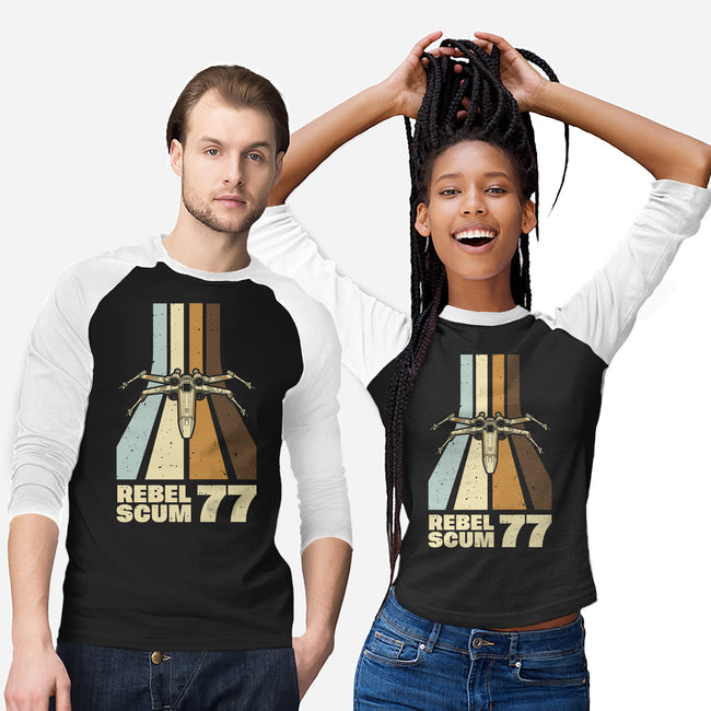 Retro Vintage Scum-Unisex-Baseball-Tee-retrodivision