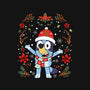 Christmas Heeler-None-Polyester-Shower Curtain-JamesQJO