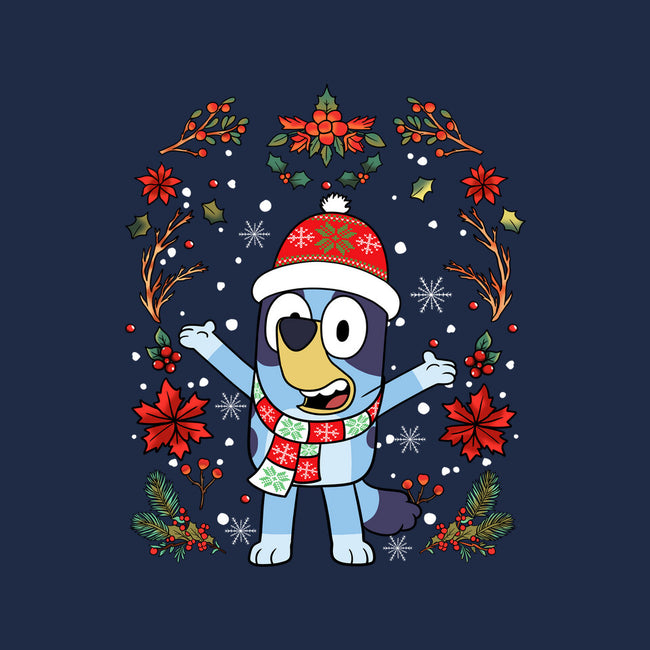 Christmas Heeler-Youth-Pullover-Sweatshirt-JamesQJO