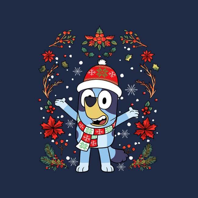 Christmas Heeler-Unisex-Zip-Up-Sweatshirt-JamesQJO