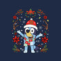 Christmas Heeler-None-Glossy-Sticker-JamesQJO