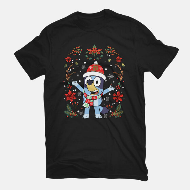 Christmas Heeler-Womens-Basic-Tee-JamesQJO