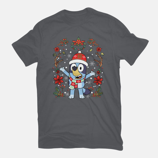 Christmas Heeler-Mens-Premium-Tee-JamesQJO