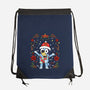 Christmas Heeler-None-Drawstring-Bag-JamesQJO