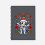 Christmas Heeler-None-Dot Grid-Notebook-JamesQJO