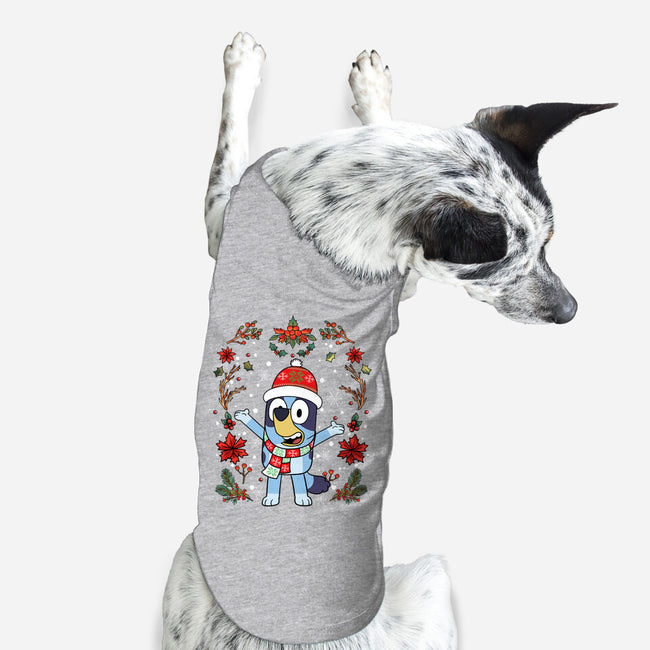 Christmas Heeler-Dog-Basic-Pet Tank-JamesQJO