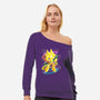 Chaos Transformation-Womens-Off Shoulder-Sweatshirt-nickzzarto