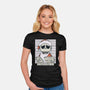 Christmas Dept-Womens-Fitted-Tee-Claudia