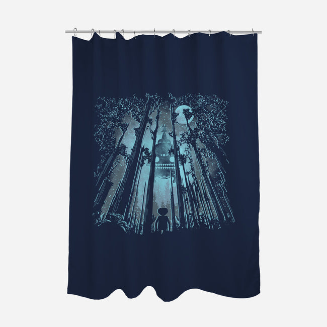 I'll Be Right Here-None-Polyester-Shower Curtain-dalethesk8er