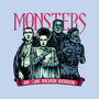 Monsters Of The Silver Screen-Mens-Heavyweight-Tee-momma_gorilla